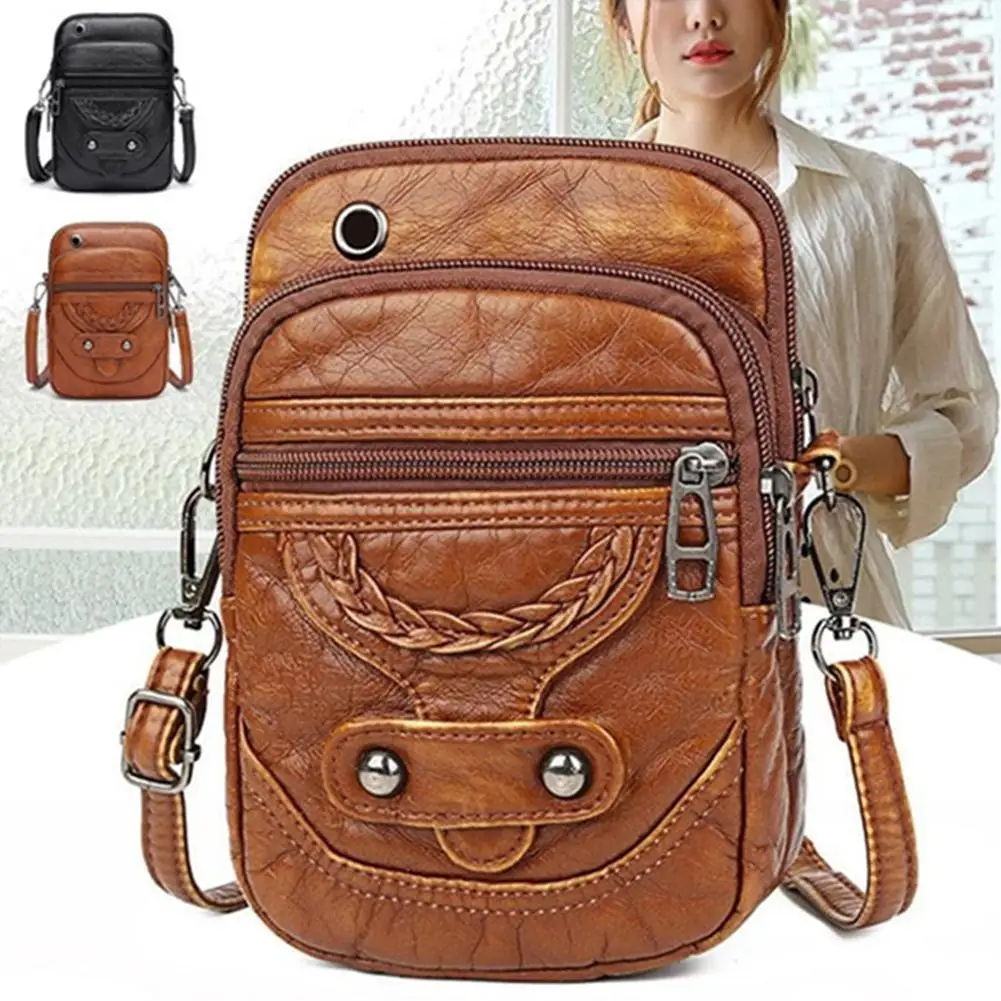 

Women Leather Wallet Straps Shoulder Bag Large Mobile Bag Card Arrival With Pockets Tote Phone New Holder