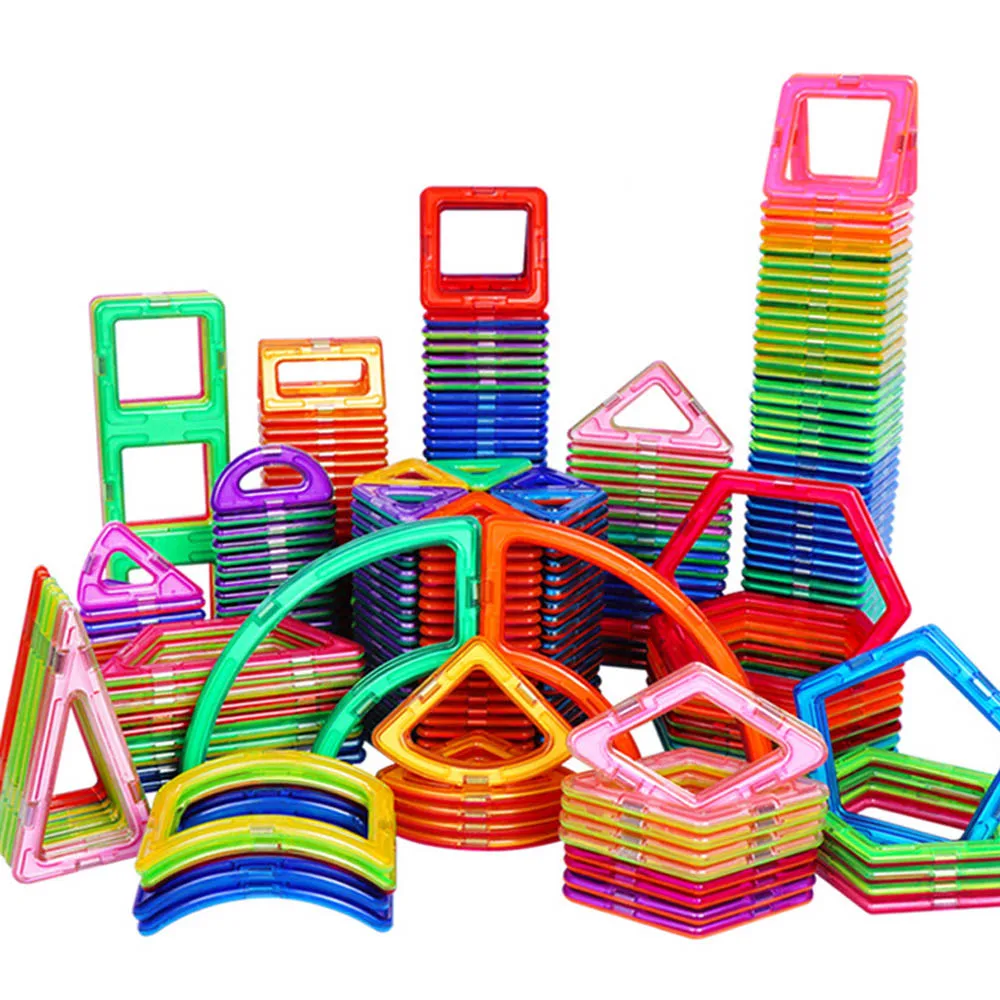 54pcs Big Size Magnetic Constructor Blocks Model & Building Toys Magnet Designer For Children Gift | Игрушки и хобби