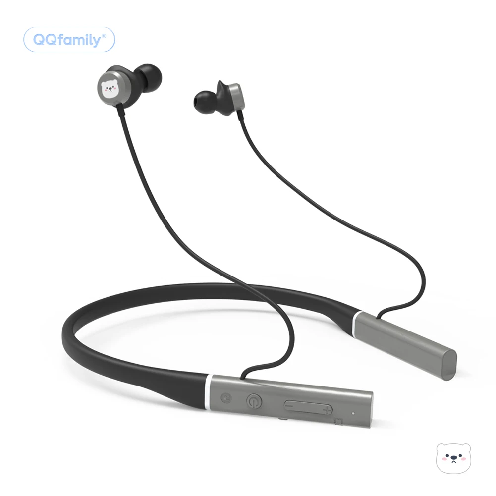 

Original QWS 200 Wireless Earphone Bluetooth 5.0 Stereo Headset Cute Bear or Cute Penguin IPX5 Waterproof Headphones With Mic