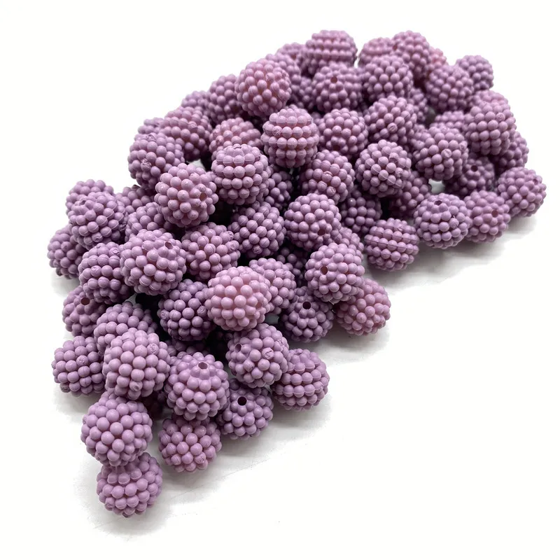 20 шт. 10 мм фиолетовые акриловые бусины Bayberry круглые свободные соответствуют