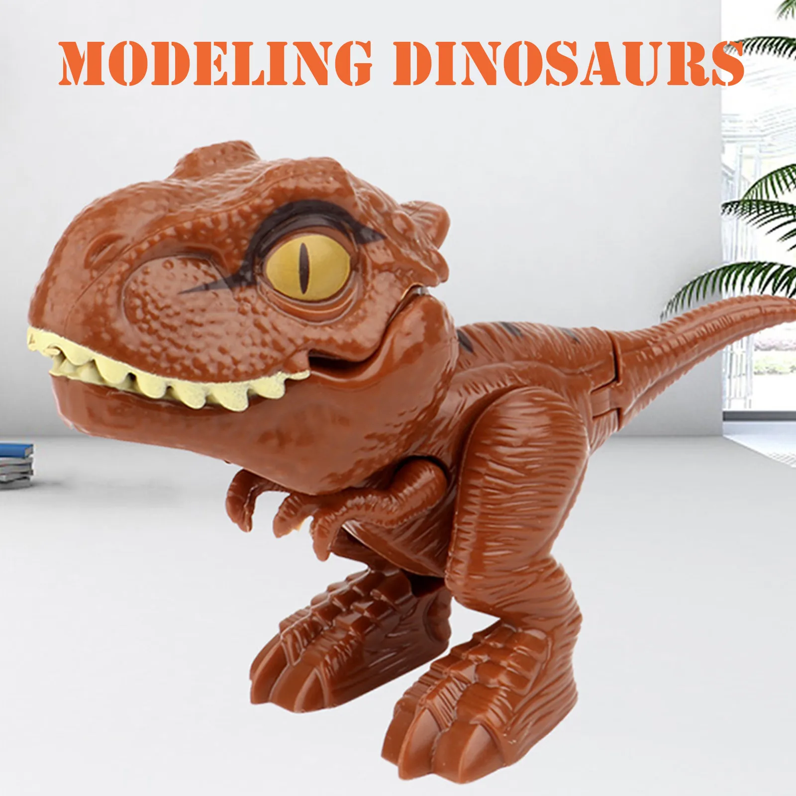 1 шт. игрушка-динозавр кусающий палец | Игрушки и хобби