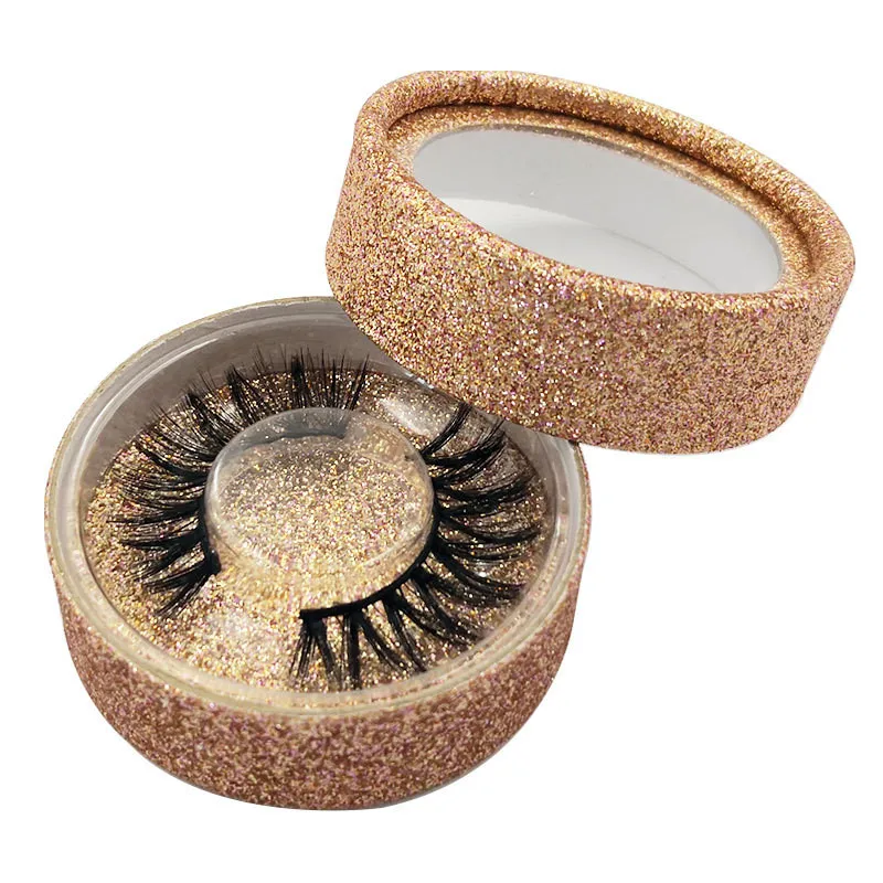 3D норковые ресницы натуральные длинные накладные в 2 цветах картона изготовления