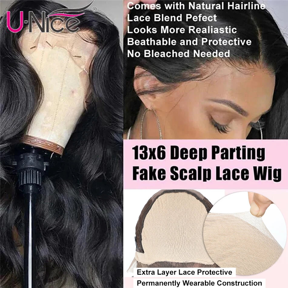 Невидимые Искусственные парики для головы 10 26 дюймов без клея|Парик из