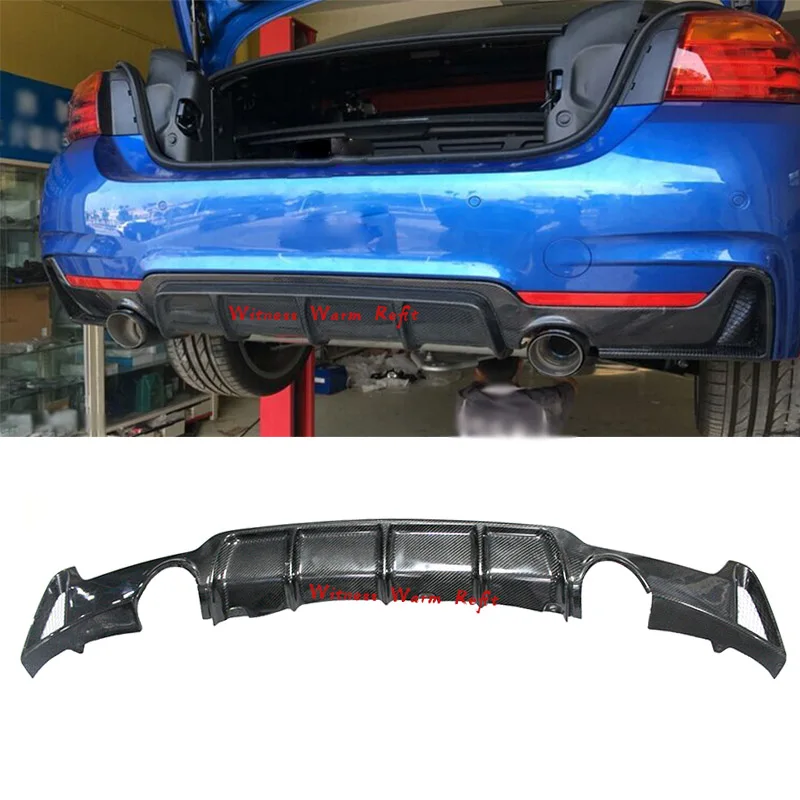 Автомобильный задний бампер из углеродного волокна 4 серии диффузор спойлер для