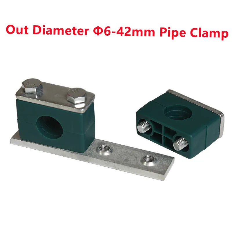 

1PCS 6/8/10/12/14/16/18/20/22/25/27/28/30/32/35/38/40/42mm Diameter Heavy Duty Double Pipe Plastic Hose Clip Clamp Tube Fastener