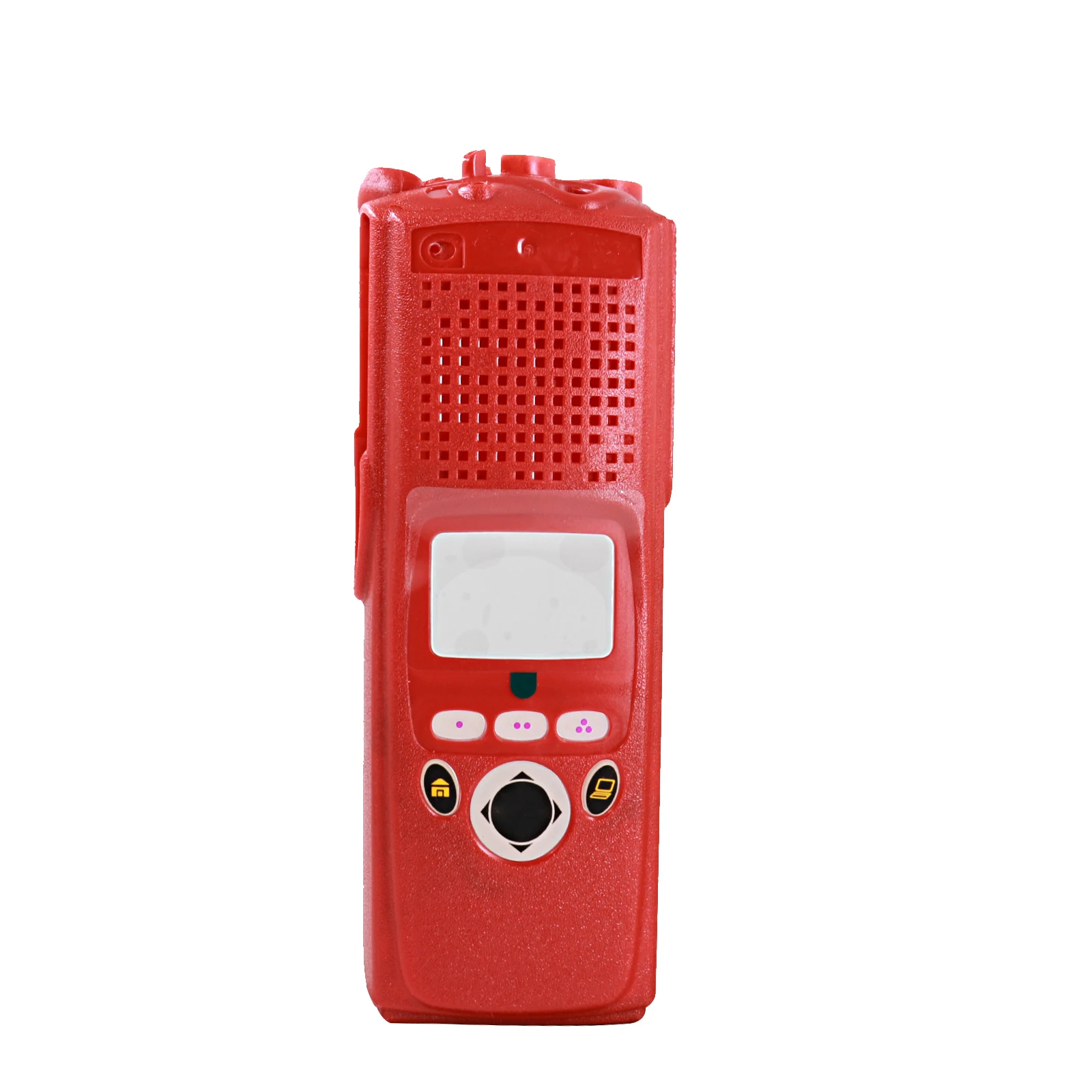 Red Two-way Radio Replacement Front Housing Case with Knobs for XTS5000 M2 Model 2 Walkie Talkie