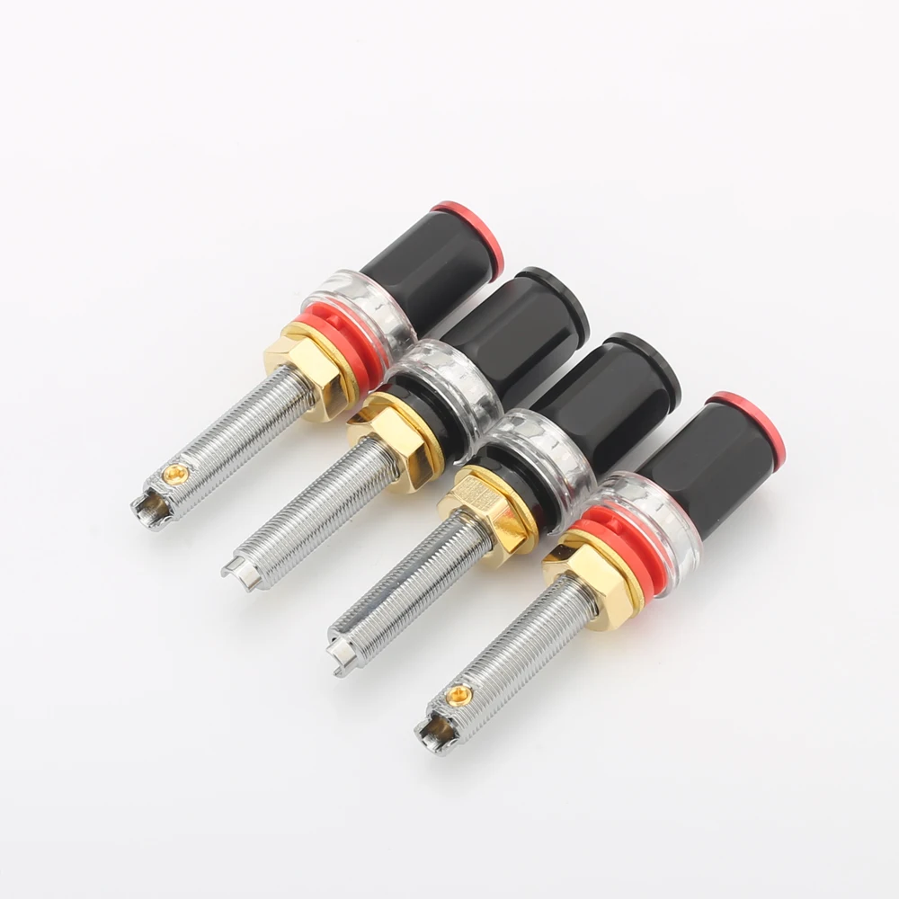 Аудиофил роданиз родиевое покрытие громкоговоритель связывающие детали 4 шт. в