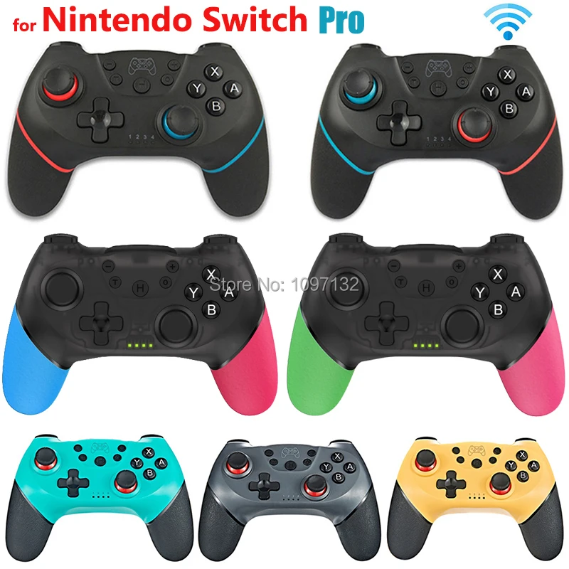 Беспроводной Bluetooth геймпад для Switch Pro NS игровой джойстик контроллер с 6 осевой