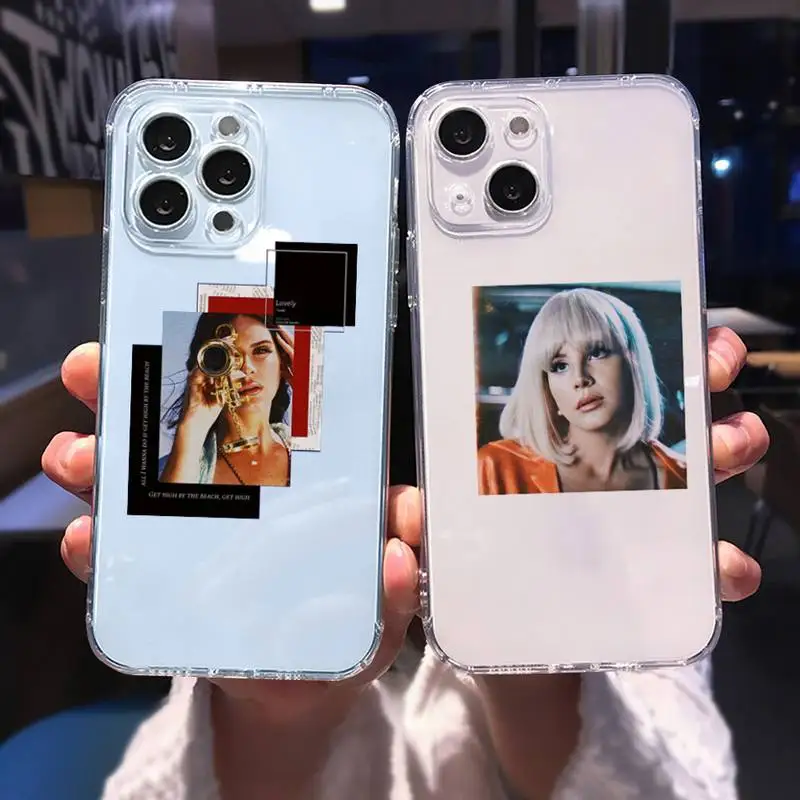 

Lana Del Rey Phone Case for iphone 12 11 pro max mini 6 6s 7 8 plus SE2020 X XR XS shell iphone 13 pro max case iphone 13 case