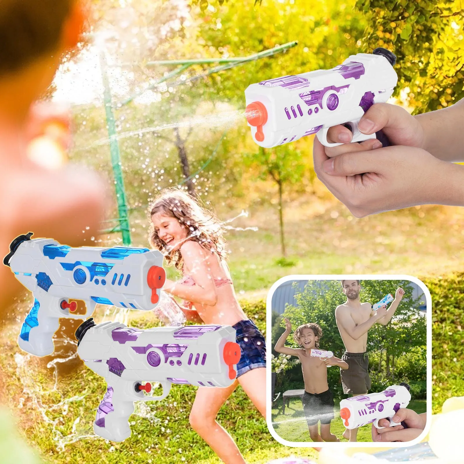 

Space Soldier Water Guns Blasters Soakers For Summer Play Water Pool Kids Girls Boys Favors Swimming Pool Beach Children's Toys