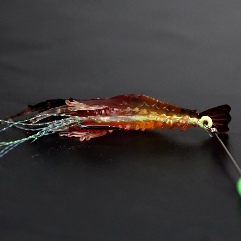 Мягкая рыболовная приманка в виде креветки 10 см 6 г|Наживки для рыбной ловли| |