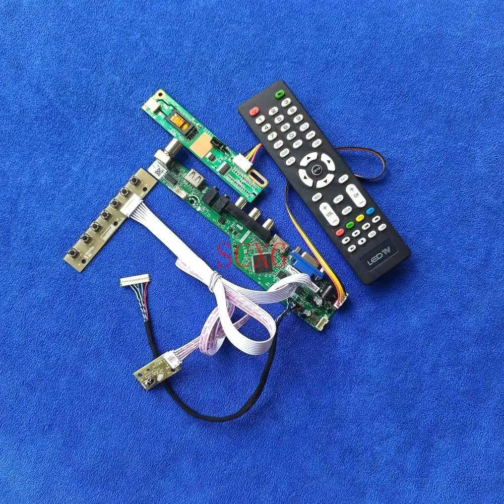 

Analog signal LVDS 20 Pin 1024*768 KitMatrix driver board 1CCFL HDMI-compatible USB VGA Fit N141X101/N141X201/N141X203/N141X204