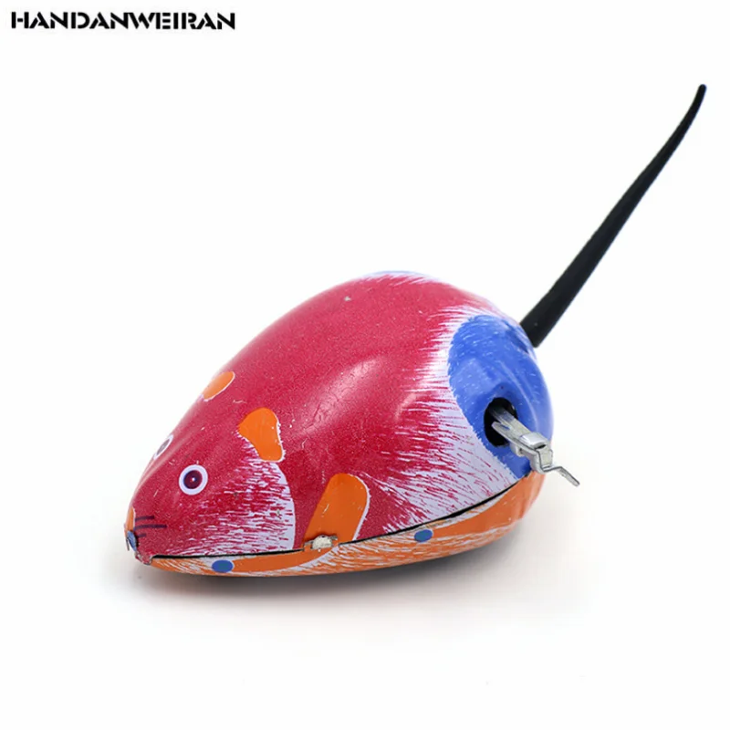 1 шт. новая мультяшная мышка заводная игрушка мини мышь s забавные игрушки для