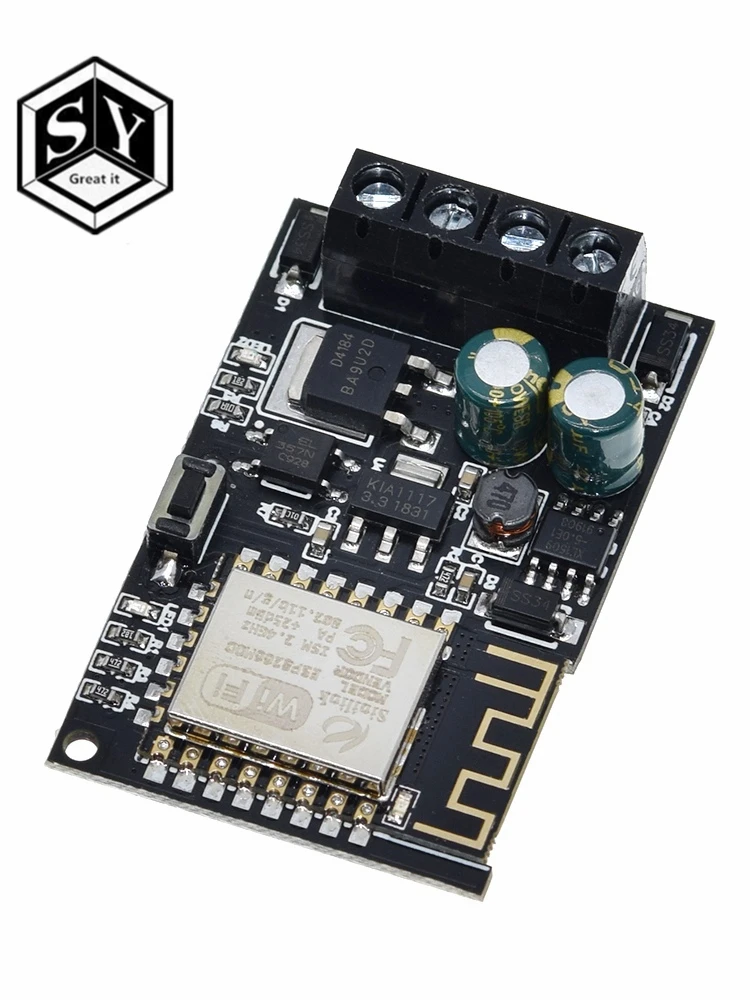 Sinilink ESP-12F WI-FI мобильный телефон пульт дистанционного управления Модуль 5 v-36 v умный дом с помощью приложения на телефоне