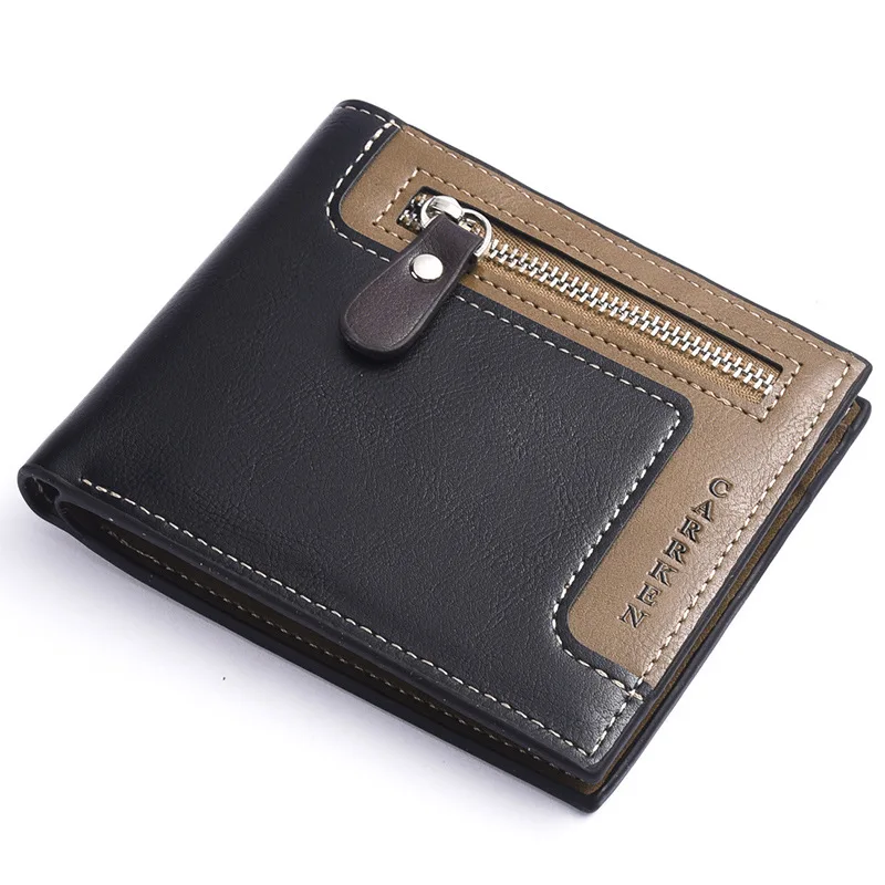 Лидер продаж 2020 модные мужские кошельки Двойные держатель для ID карт портмоне с