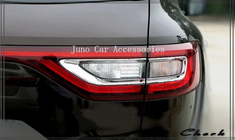 Задсветильник фонарь для Renault Koleos 2017 2018 ABS Chrome 4 шт./компл. задний крышка отделка