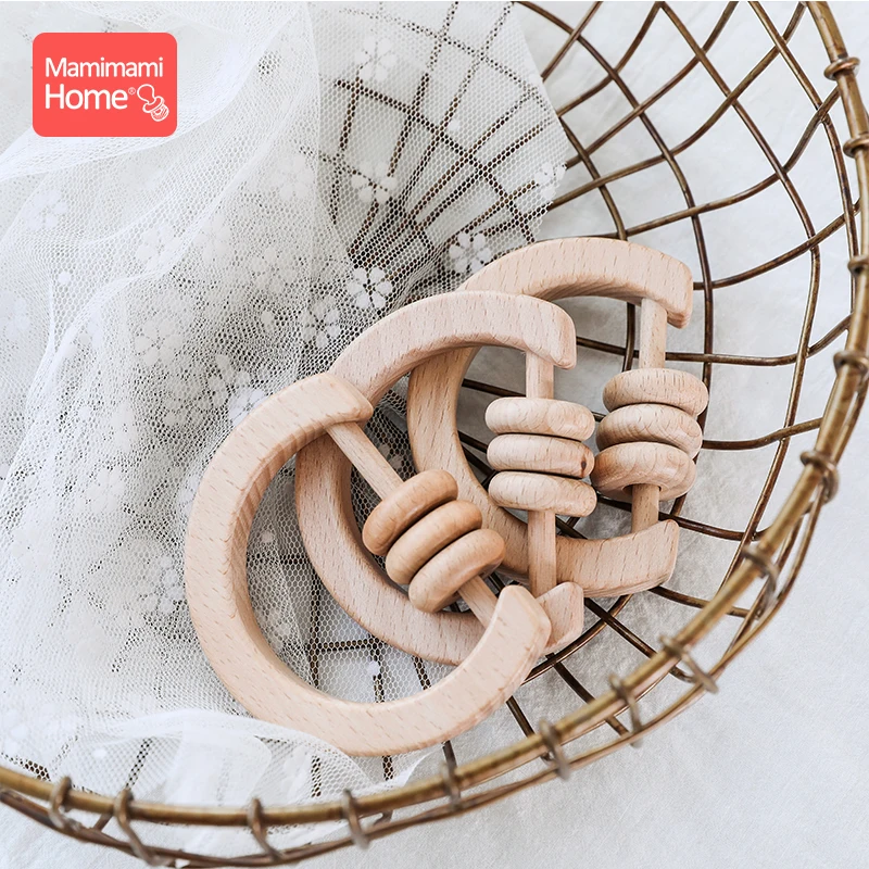 1 шт. детский деревянный Прорезыватель для зубов | Мать и ребенок