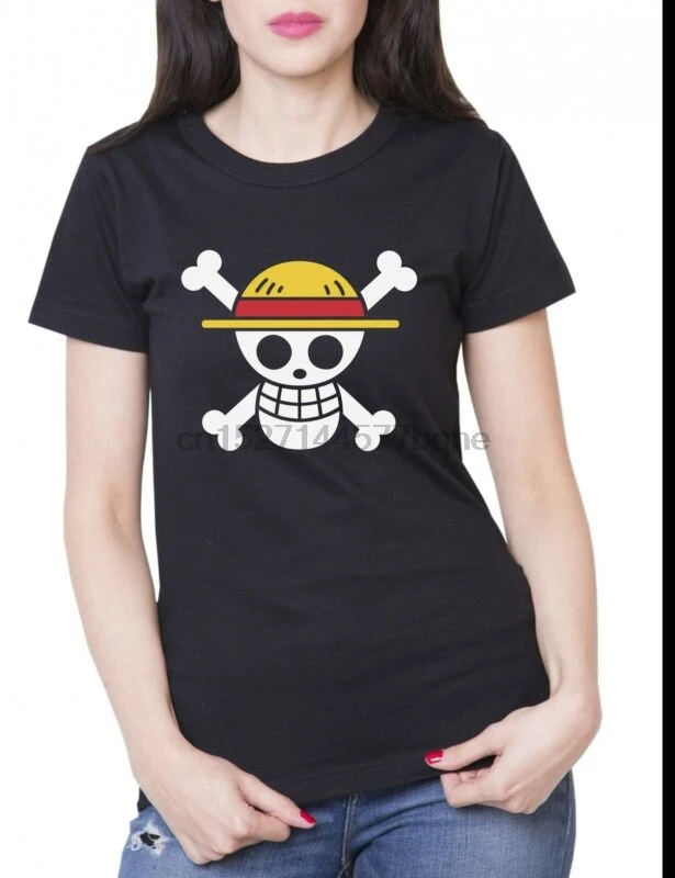 Ruffy соломенная шляпа логотип женская футболка Luffy One Monkey аниме шт. Зоро | Мужская