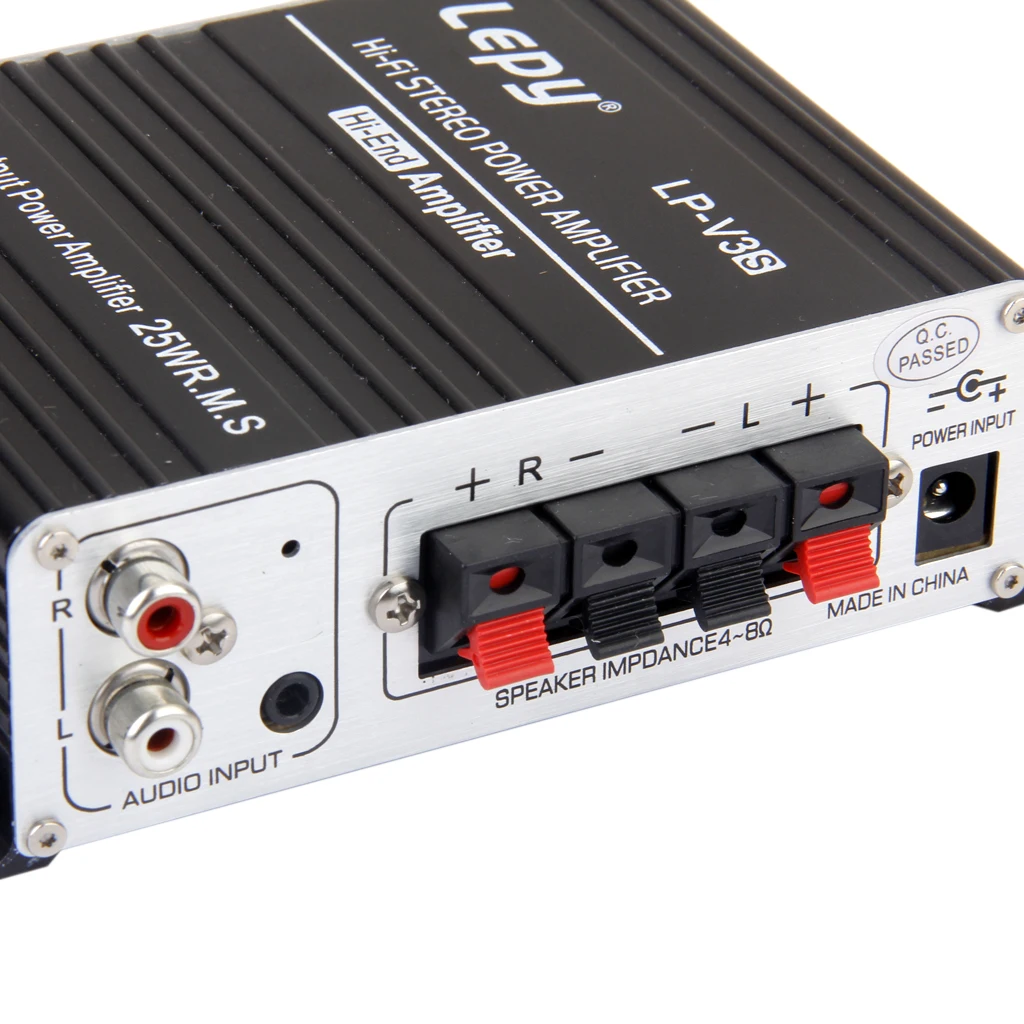 DC12V Car Motorcycle Mini Hi-Fi Stereo Audio Amplifier MP3 for -V3 | Amplifiers