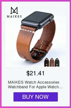 MAIKES, Миланская петля, ремешок для Apple Watch, 4, 44 мм, металлический ремешок для часов Apple Watch, 42 мм, ремешок из нержавеющей стали iwatch, 40 мм, 38 мм