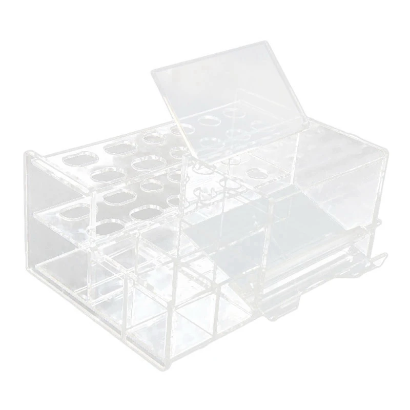 

Makeup Organizer Drawers Adhesive Resin Placement Syringe Frame Acrylic Organizer