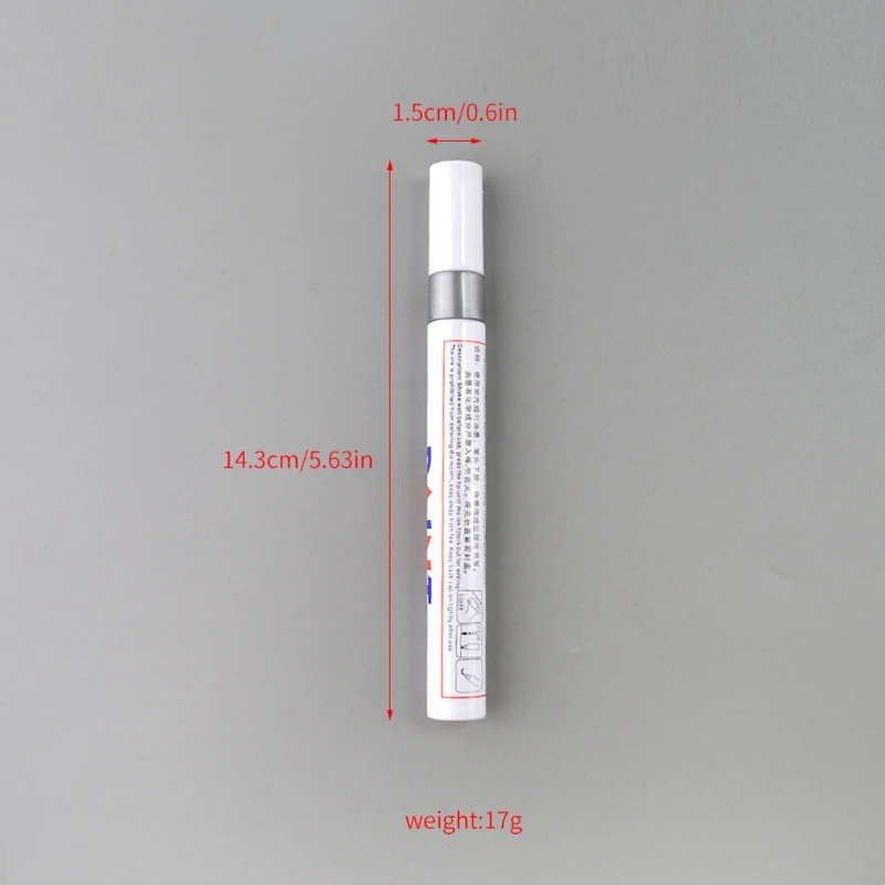 

95AB 12 Colors Epoxy Resin Drawing Pen Gold Leafing Marker Metallic Permanent Markers