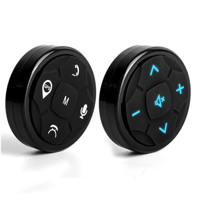 

Пульт управления на руль автомобиля, беспроводной плеер, DVD, GPS, 10 клавиш, черная кнопка дистанционного управления на руль