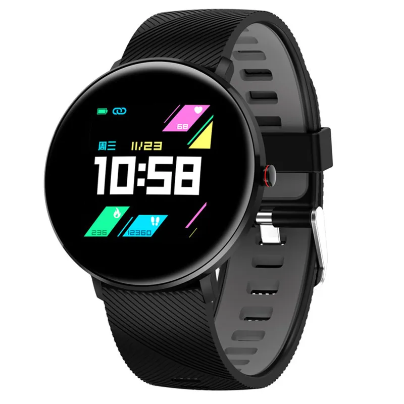 L10 Смарт часы Для мужчин ЭКГ Heart Rate кровяное Давление для отображения данных по