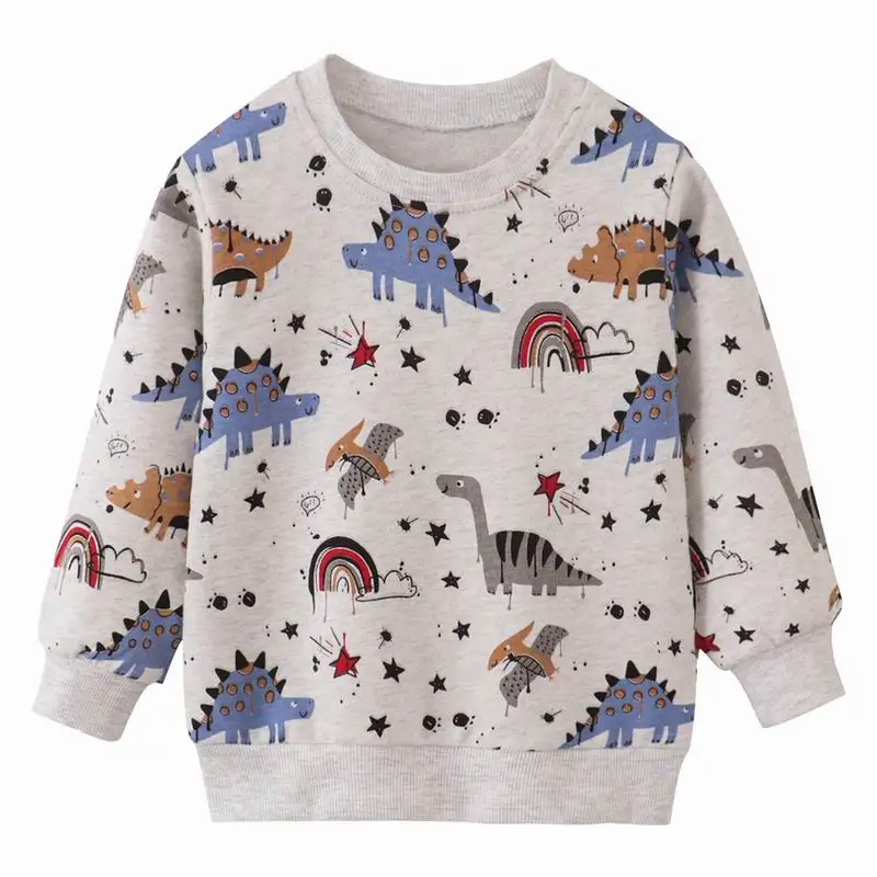 

Little maven Baby Boys Clothes Sweatshirt Cotton Comfort Shirt for 2022 Spring and Autumn Kids Wear 2-7 year