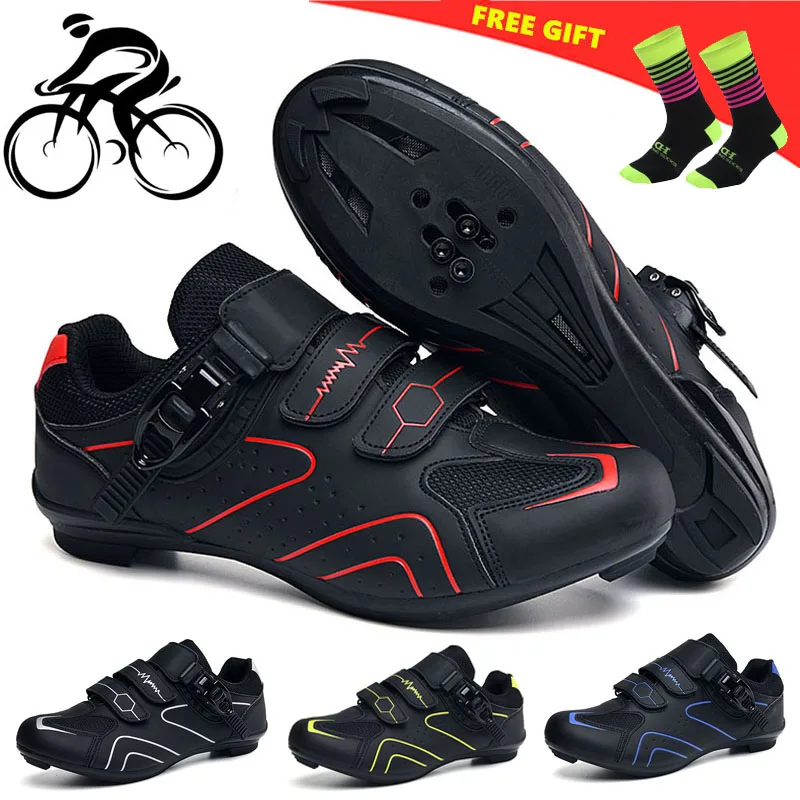 

Self-locking Unisex Cycling Shoes Men Sapatilha Ciclismo Breathable Racing Road Bike Professional Bicycle Sports Sneakers Women
