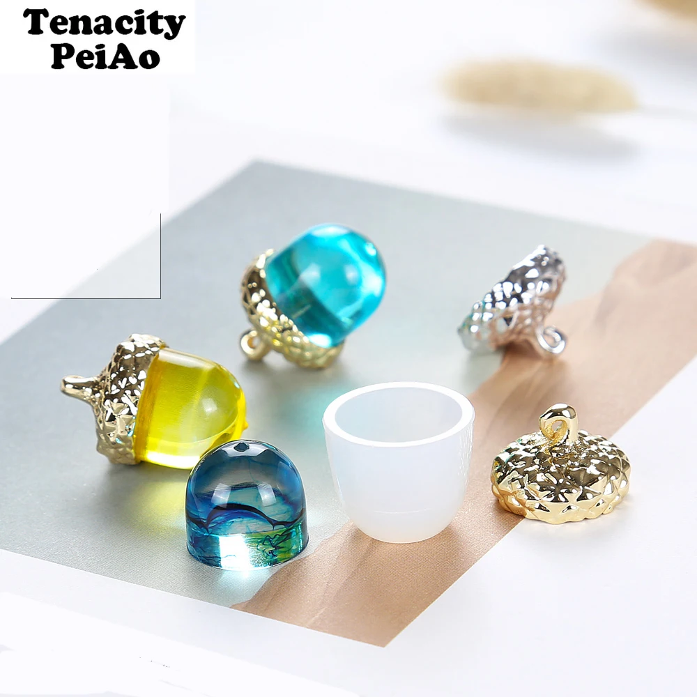 Прозрачная силиконовая форма для ожерелья подвески смолы декоративное ремесло