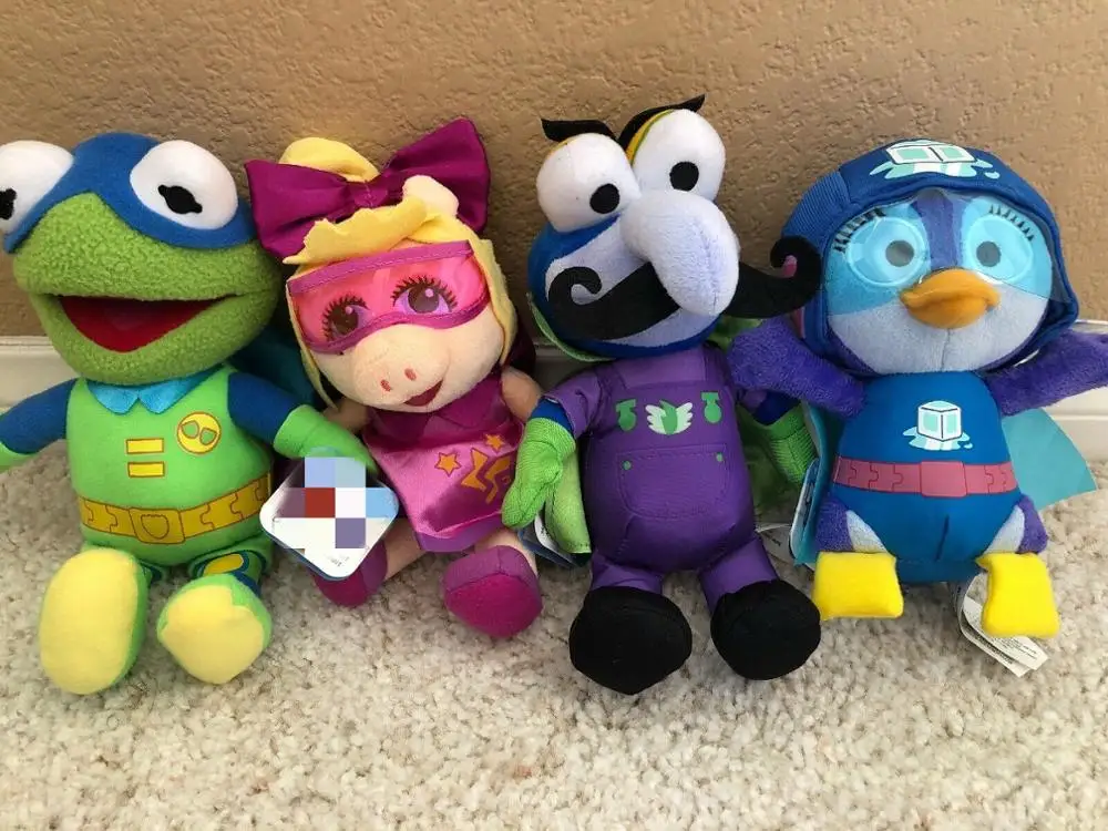 Плюшевая накидка для младенцев MUPPET мисс свинья животное Gonzo супер герой плюшевая