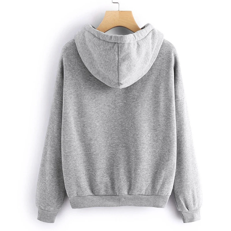 

Women Sweatshirt And Hoody Ladies Hooded Love Printed Casual Pullovers Girls Long Sleeve Spring Autumn Winter Striped Plus Size