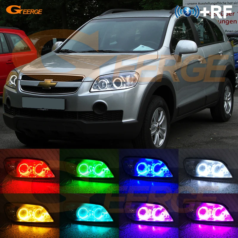 Для Chevrolet Captiva S3X 2006 2007 2008 2009 RF дистанционный Bluetooth APP многоцветный сверхъяркий RGB