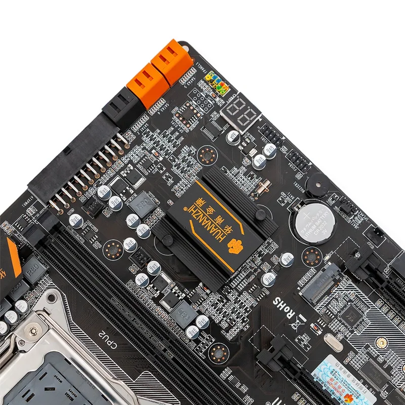 HUANANZHI X79-4D двойной Процессор материнская плата для Intel X79 LGA 2011 E5 2680V2 DDR3 1333/1600/1866 МГц