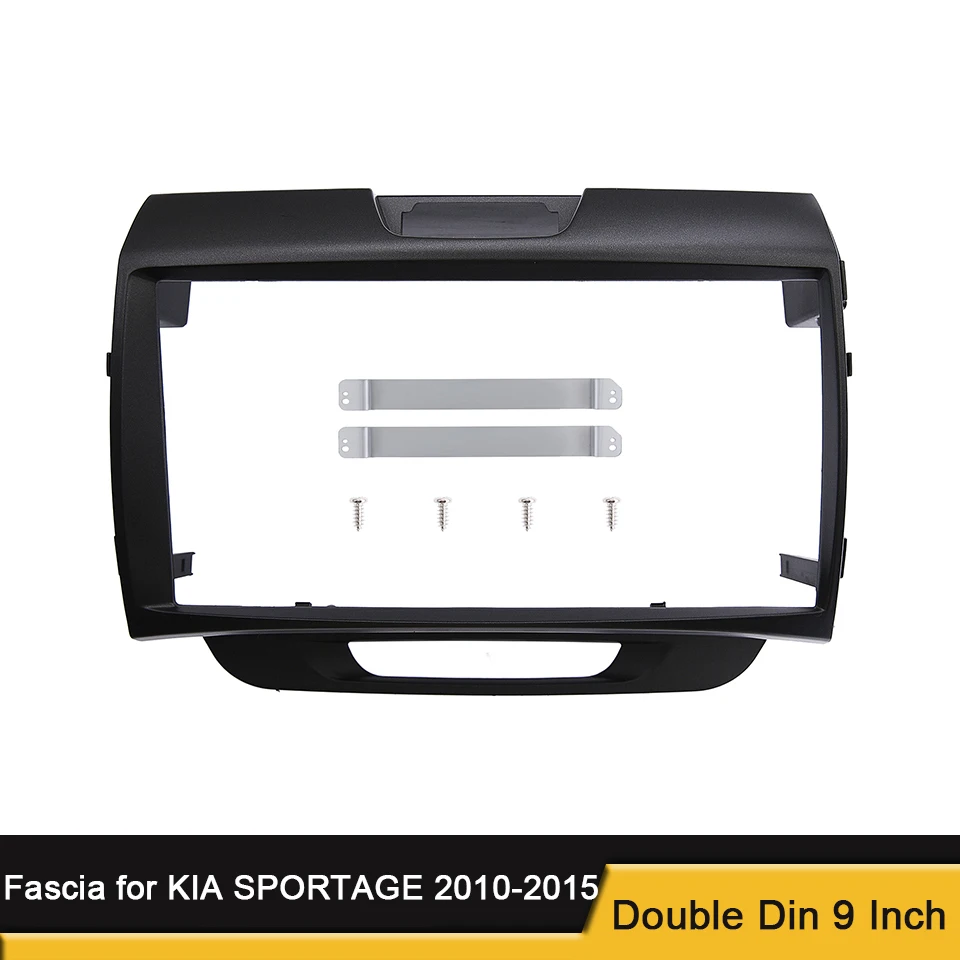 Автомобильный радиоприемник 2 Din 9 дюймов для KIA SPORTAGE 2010-2015 комплект установки