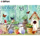 Алмазная вышивка бабочка, квадратнаякруглая, M094