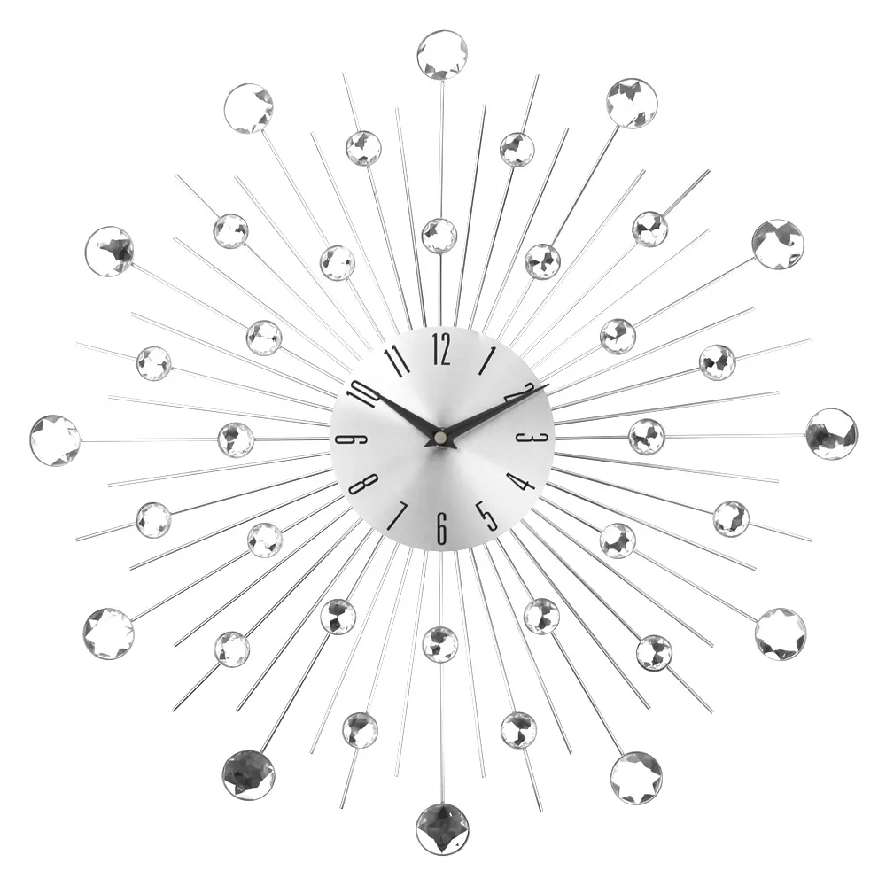 

Rico Time Clock Factory Direct Star Set Diamond Fashion Wall Clock Creative Clock