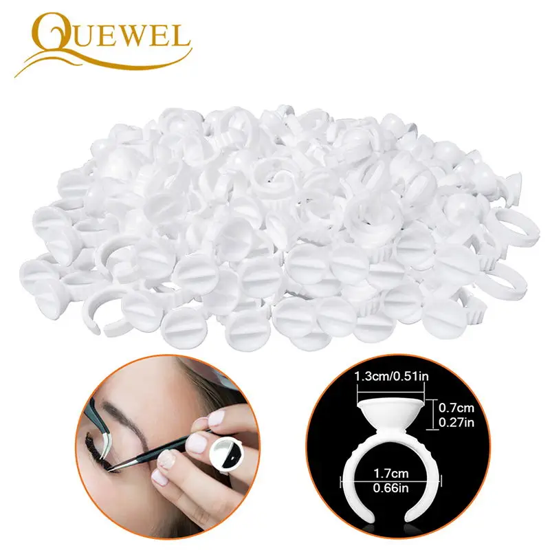 Пакет для наращивания ресниц Quewel индивидуальный набор инструментов клей кольца