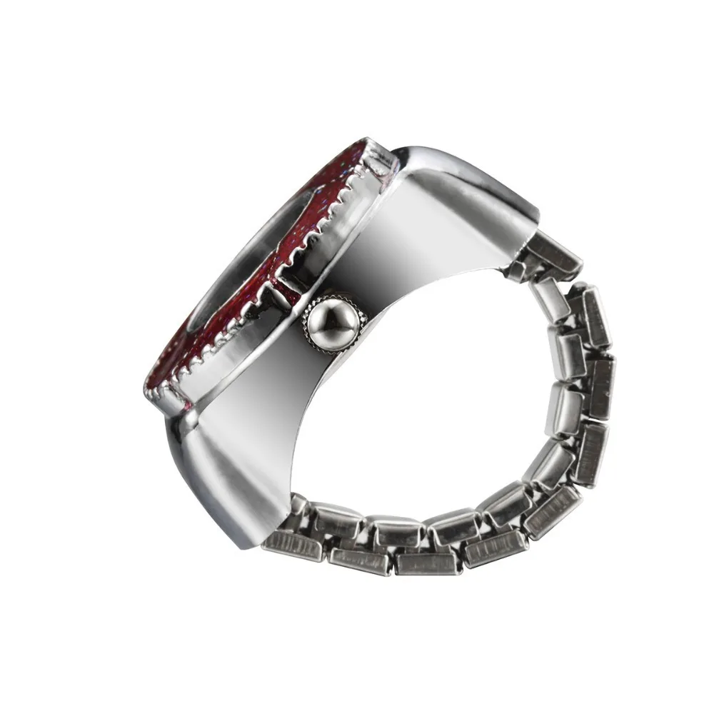 

Five ring ring watch Korean fashion couple Mini watch men's and women's birthday gift wholesale