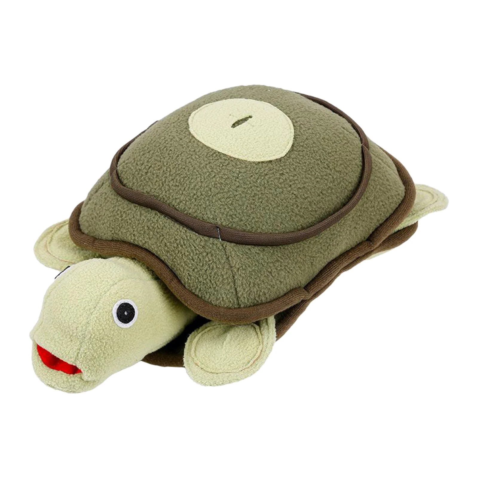 

Dog Chew Toy Squeaky Plush Tortoise Toy for Aggressive Chewers Toys Squeaker