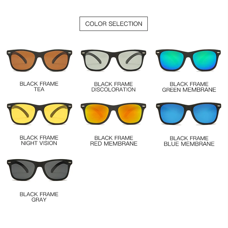 2020 женские поляризованные солнцезащитные очки мужские брендовые квадратные