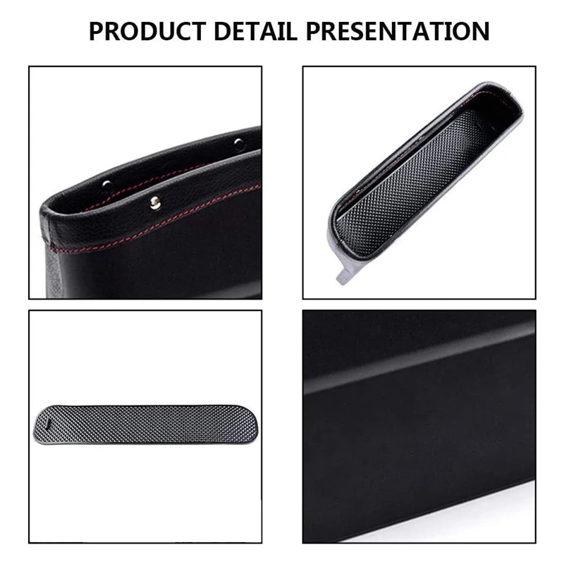 

Side Pocket Storage Pockets Seat Side Space Organizer for Automotive Coin Organizer