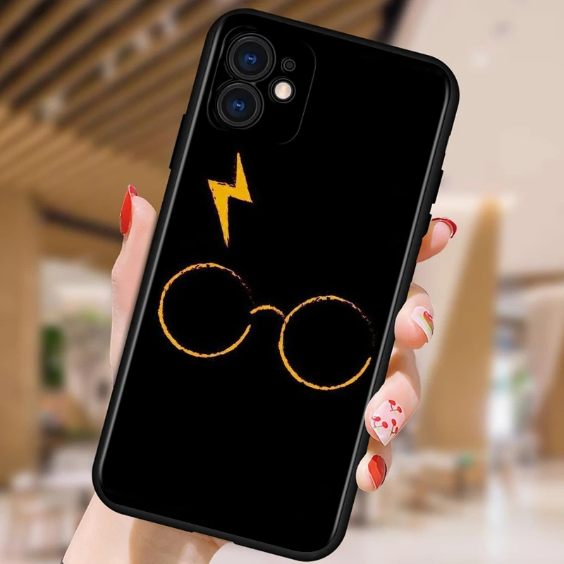 

Text Handmade Art Neon For Apple iPhone 12 11 XS Pro Max Mini XR X 8 7 6 6S Plus 5 SE Black Phone Case