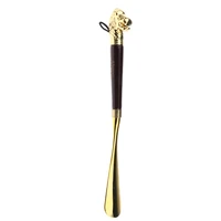 metal shoe spoon home 12 60inch alloy long handle shoe horn shoehorn flexible mobility aid stick gold color shoe lifter