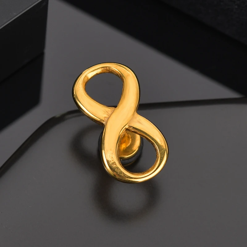 Черные серьги из нержавеющей стали в стиле панк для женщин и детей ювелирные