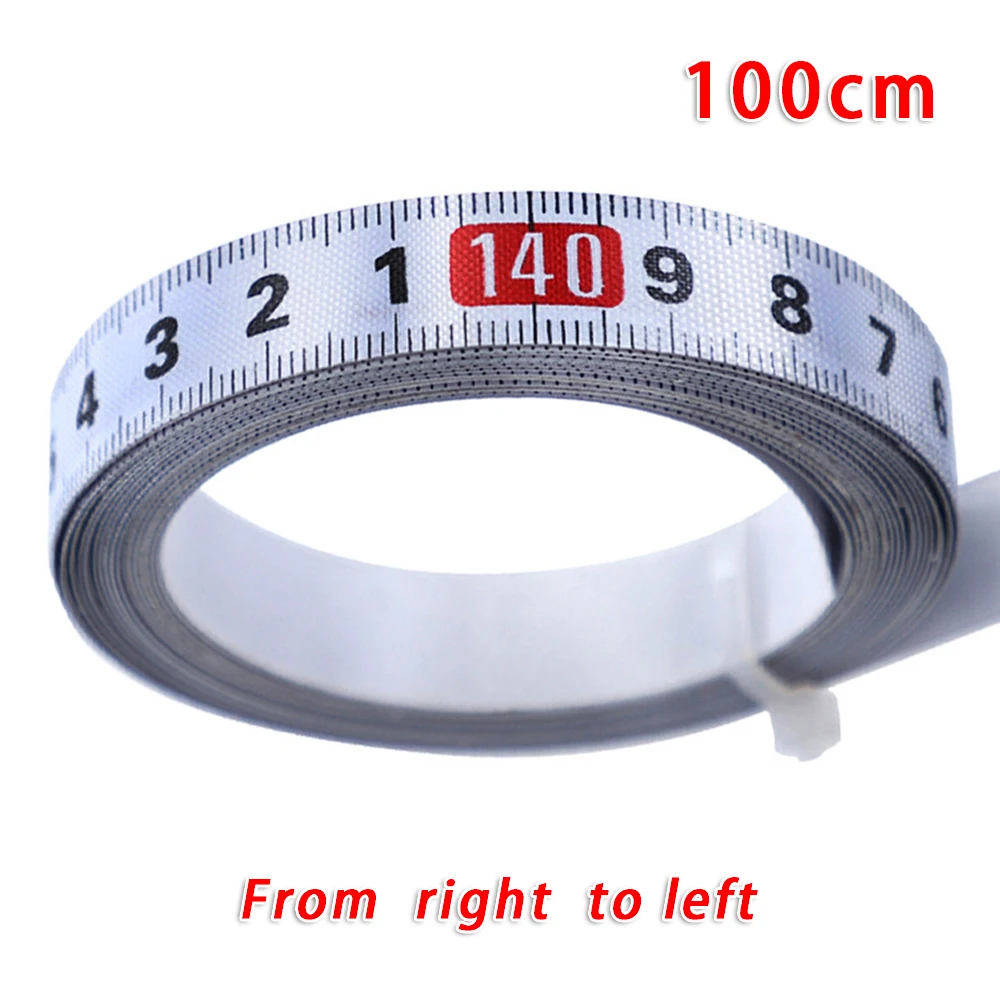 

Adhesive Rolled Ruler Measuring Waterproof 1-5 Meter Carpenters Sticky Used For The Measurement Of Designated Tables Saws