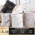 Корзина для белья Водонепроницаемая холщовая корзина-органайзер вместительная корзина для белья корзина для хранения грязной одежды домашнее хранилище корзина