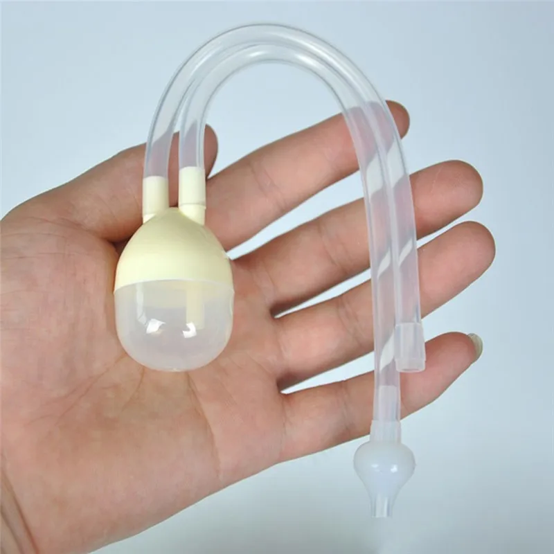 Newborn Baby Safety Nose Cleaner Vacuum Suction Nasal Aspirator Flu Protections Snot | Мать и ребенок