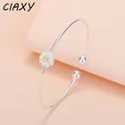 Женский браслет из серебра 925 пробы, двух цветов